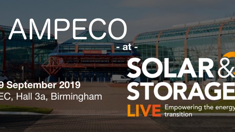 Solar&Storage LIVE - 17-19 Sept., Birmingham - AMPECO will be at MOVE 2019 in London on February 12-13. MOVE is one of the most important mobility event of the year. We have a stand at the Startup Village where you can meet our team and learn about our solutions.