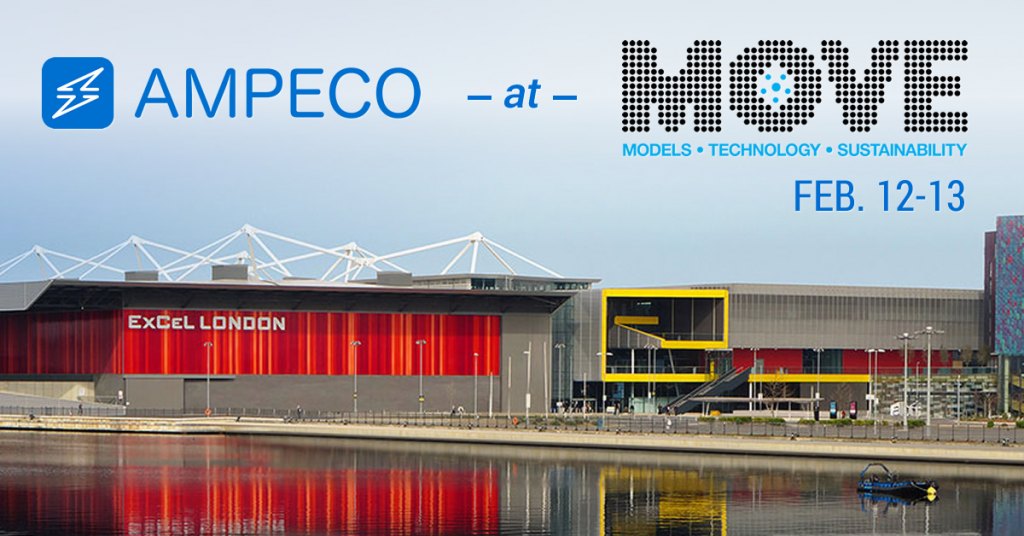 Meet us at MOVE2019, London Feb. 12-13 at ExCel! - On October 9th and 10th AMPECO will be at the ImpactCEE Mobility rEVolution '19 summit in Katowice, Poland.
