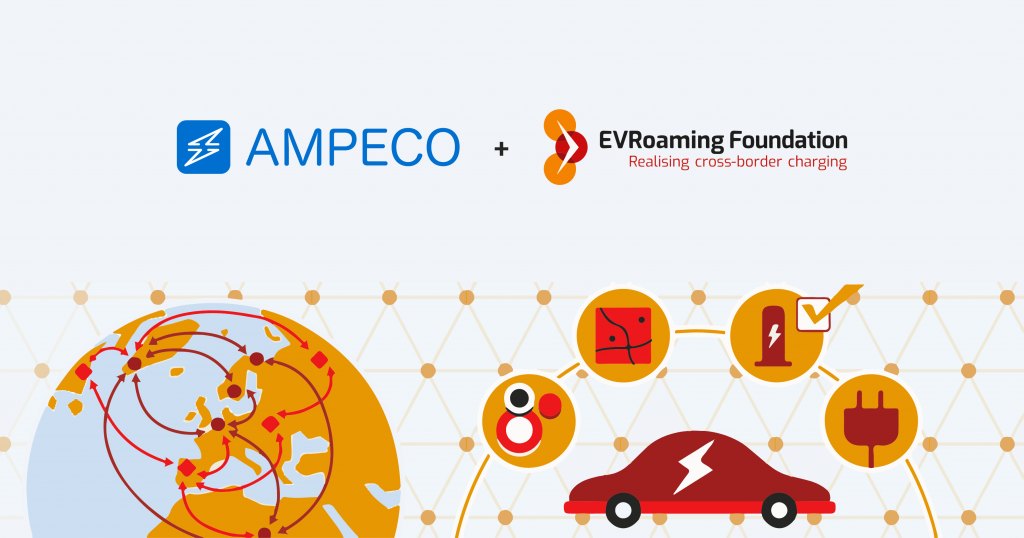 AMPECO joins the EVRoaming Foundation -