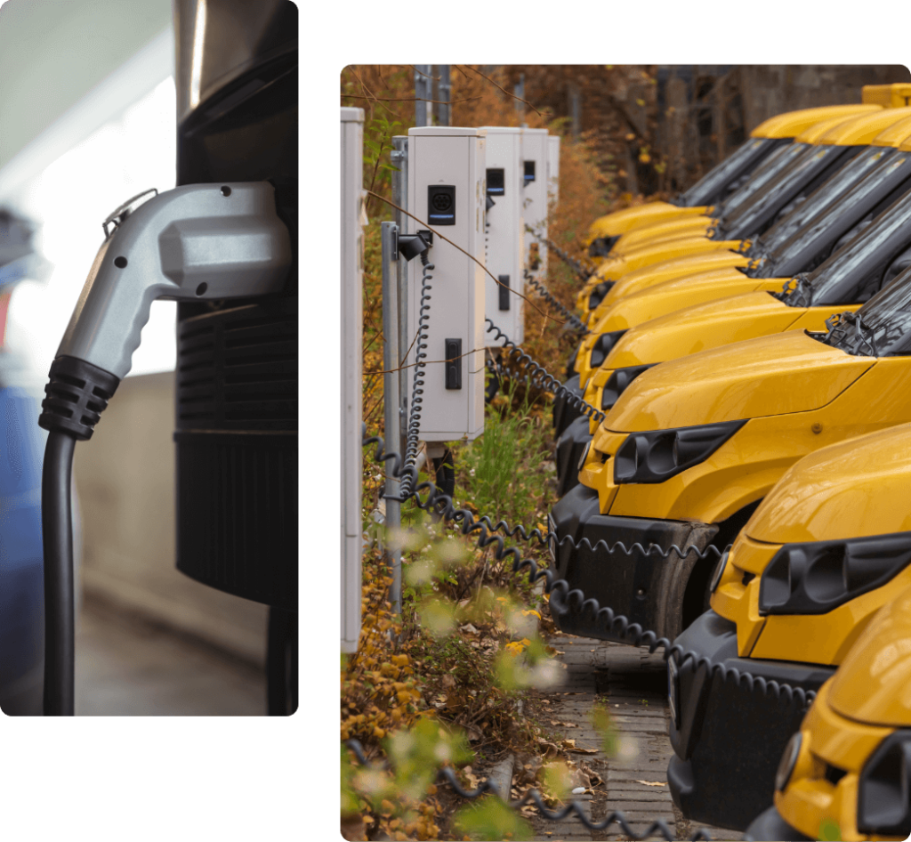 electric car fleet charging