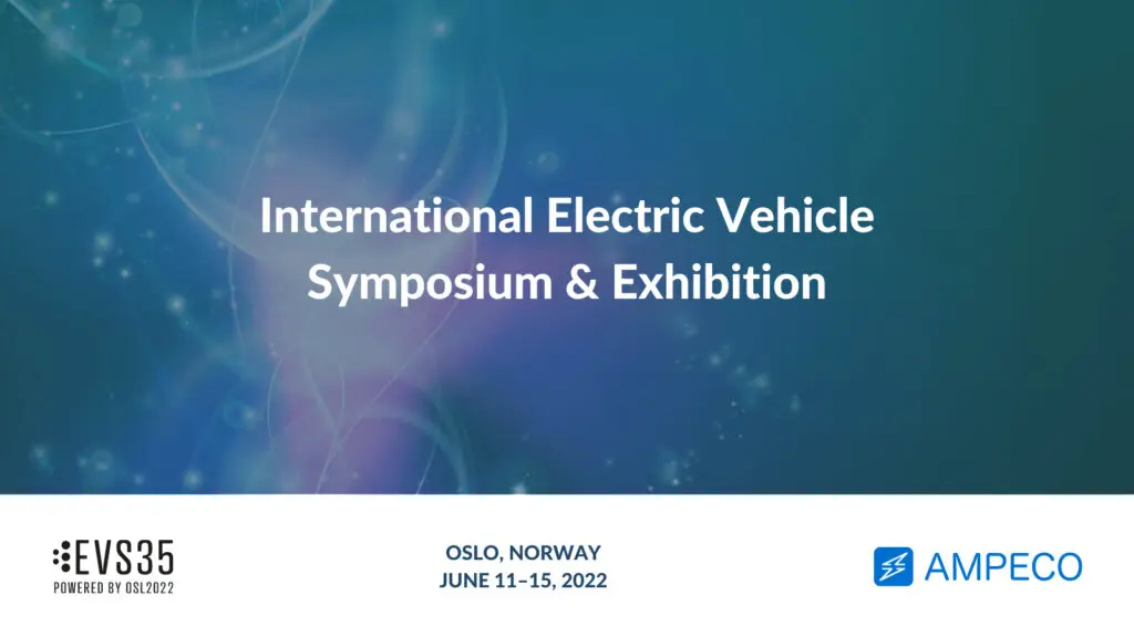Meet AMPECO at EVS35 - the world’s largest EV event of the year - At AMPECO, we take part in many industry events, but the one we never miss is EVS. From June 13-15, 2022, we will join people from all over the world in Oslo to participate in this year’s biggest EV event.