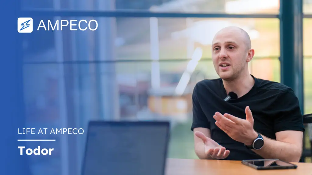 Meet Todor Stratiev - Today we introduce you to Todor Stratiev, Head of Solution Consulting at AMPECO.