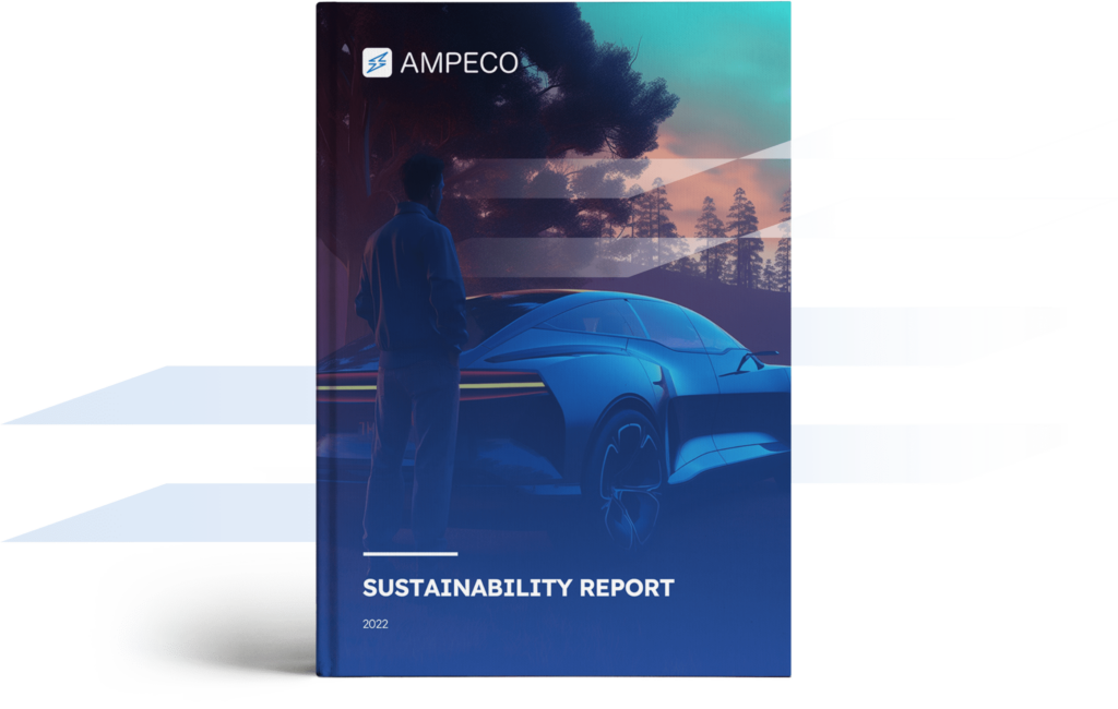 AMPECO Sustainability Report cover