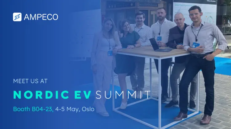 Meet AMPECO at Nordic EV Summit 2023 - Regarded as a leading international event for the electric mobility industry in Europe, it attracts top industry experts and stakeholders wordlwide. With over 1,200 delegates from more than 40 countries, it brings together policymakers, industry leaders, and organizations to explore innovative strategies and approaches for effectively and sustainably electrifying the transport sector. The two-day conference will take place at the Oslo Spektrum in Oslo on May 4-5, 2023, and is the perfect opportunity to connect with key actors in the rapidly growing EV community.