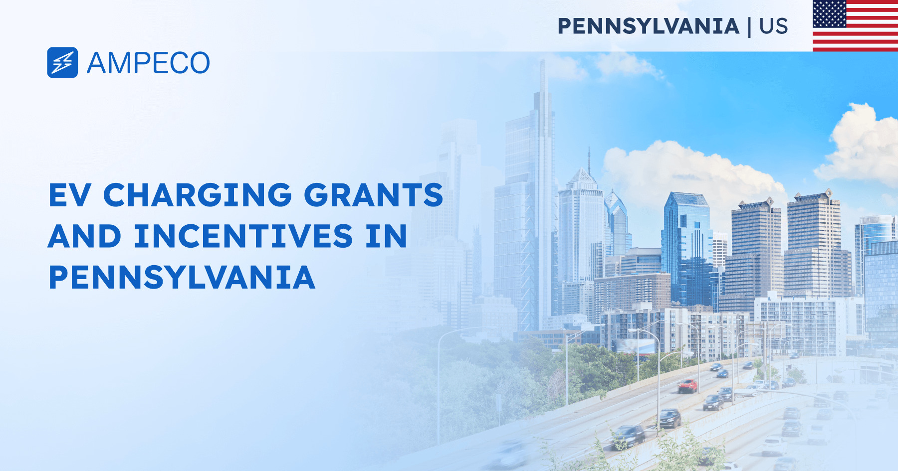 Pennsylvania EV Charging Grants & Incentives AMPECO