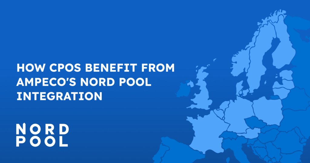 CPO benefit from ampeco nordpool integration