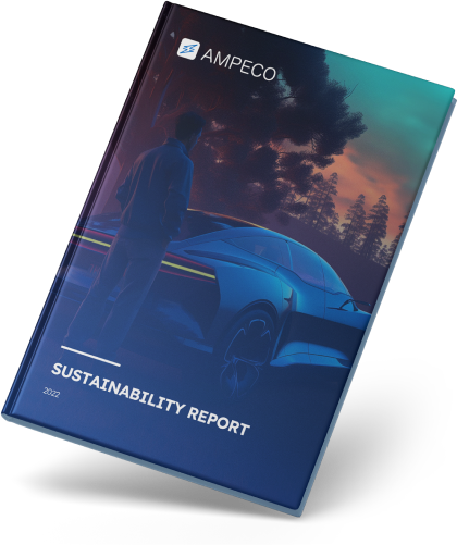 sustainability report by AMPECO