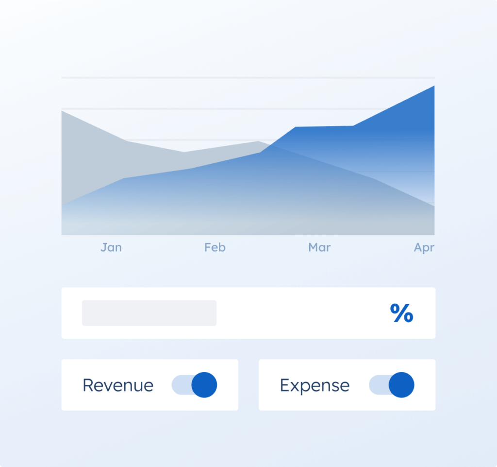 Illustration of tracking revenues and expenses with settlement reports